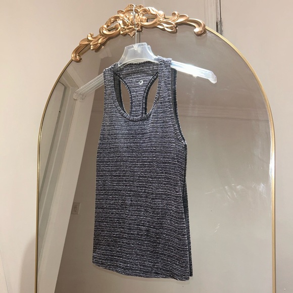 lululemon athletica Tops - Lululemon Striped Racerback Tank Top